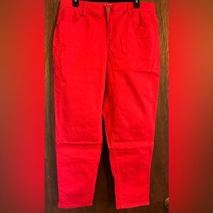 Draper James RSVP high rise skinny jeans with stretch waist